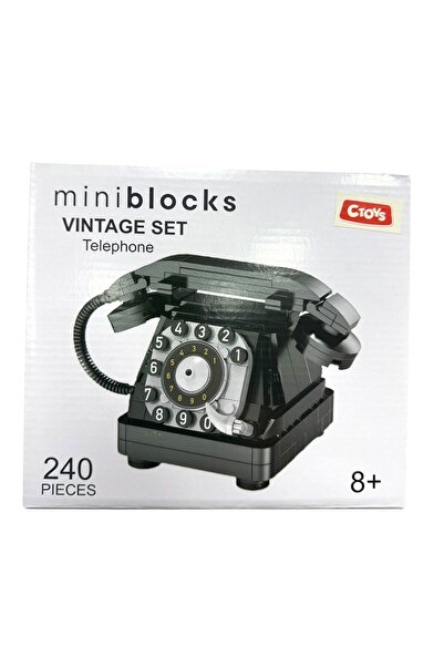 hak-iş oyuncak Rotating Telephone Building Blocks 240 Pieces
