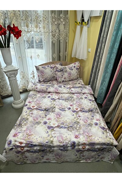 Liz Line Lenjerie single, trei piese, violet, ranforce 3D, cearceaf 140x240cm...