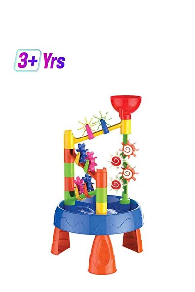 UKR مجموعة بناء بلاستيكية مكونة من 23 قطعة على شكل طاولة مائية - لعبة أنشطة ش...