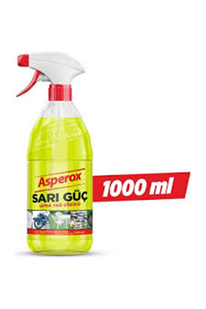 ASPEROX Sarı Güç Çok Amaçlı Ultra Yağ Çözücü Sprey 1 Lt