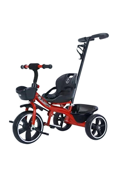 Jolly Kids Children's tricycle, Jolly Kids, removable handle, seat belt, bott...