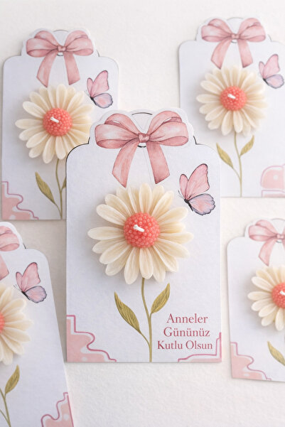 shop Papatya mum tebrik kartları (10 adet olarak gönderilmektedir)