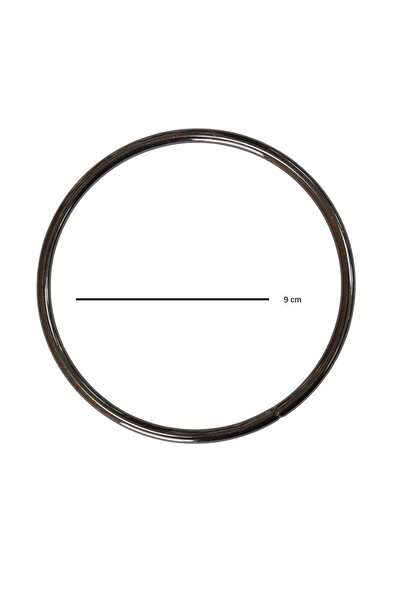 MarifetDükkan 9 cm Metal Ring Bag Cows / 2 Pieces