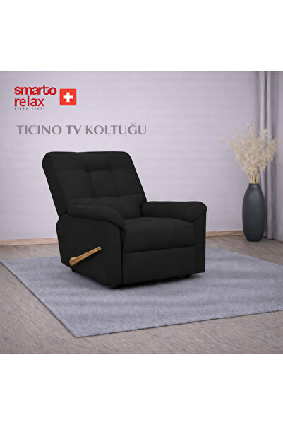 Smarto relax Smarto-Ticino Manuel Mekanizmalı ayak uzatma TV Koltuğu Berjer