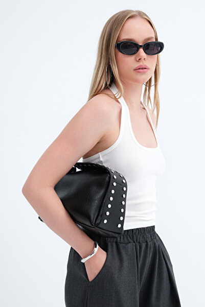 Addax Zımba Detaylı Baget Çanta Ç1063