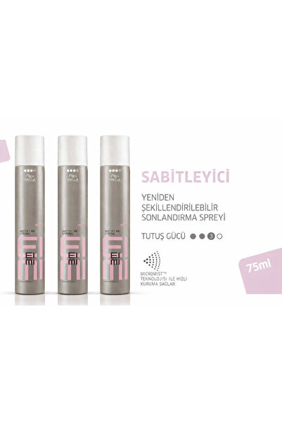 Wella Professionals Eimi Mistify Me Strong Hold Fast Drying -Mist Teknolojili...