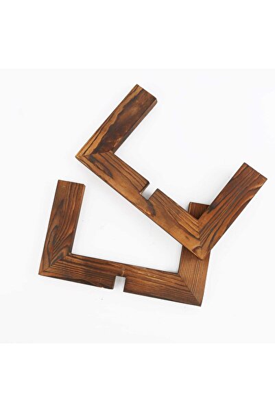 BPA ® Wood Plant Stand, Mid Century Modern Planter Stand Rattan Flower Pot St...