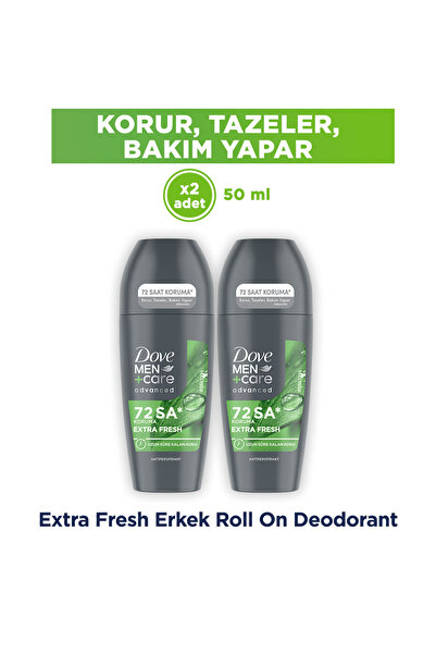 Dove Men +Care Erkek Roll On Deodorant Extra Fresh 50 ml x2