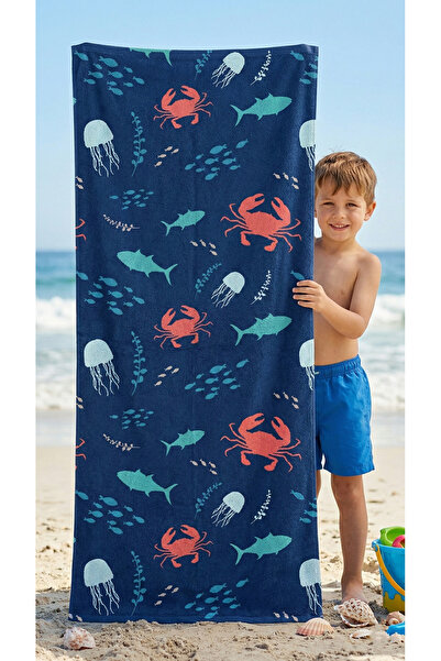 PANCHY CANKY Patterned Beach Towels 75X150 cm Soft Set of Cotton Large Size S...