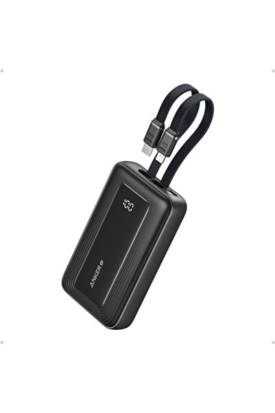 Anker Zolo External Battery, 10000 mAh, 30W, Black