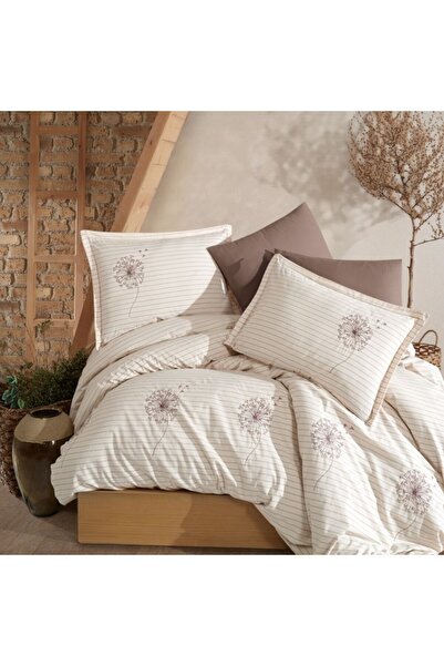 Clasy Lenjerie de pat dublu cu broderie florala, Home, Veneta