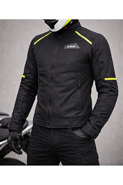 LS2 BREEZE MONT SİYAH-NEON SARI