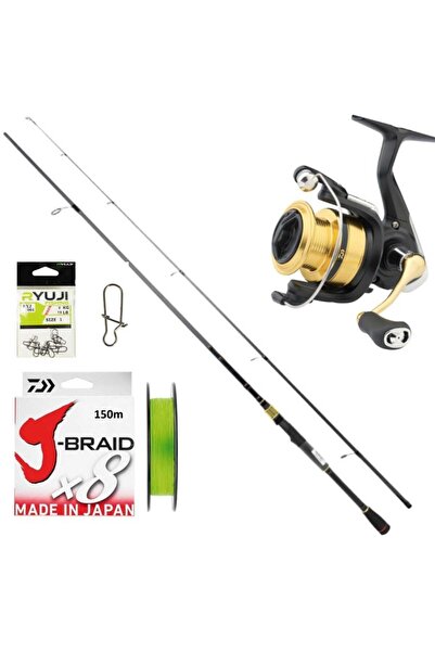 daiwa Rs 244 CM 14-42 GR Kamış - Rs 2500 Makina - Spin Set