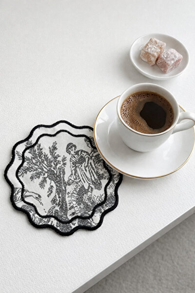 Diva Home Fransız Köylü Kahve Sunum Peçetesi 6lı parça