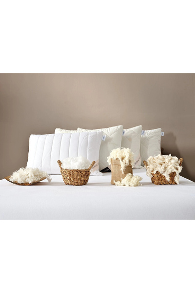Doqu Home Festival Bambu Yastık Beyaz - 50 x 70 cm