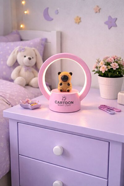 genel tr Çocuk Gece Lambası – USB Girişli Sevimli Tasarım