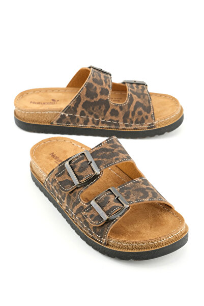 Naturela Papuci de vară pentru femei Gezer, cu două catarame, cu talpă confor...