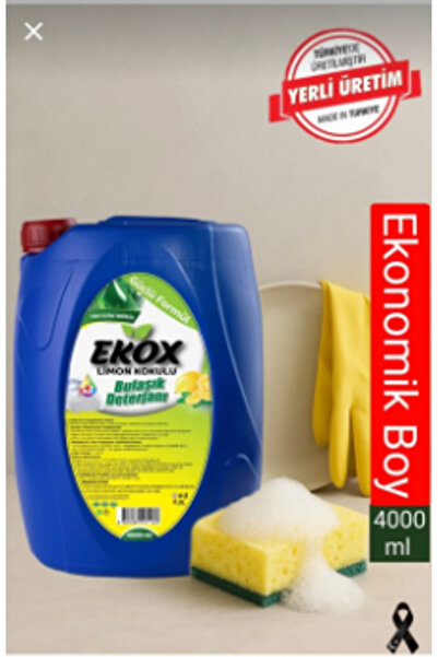 EKOX 4000 ML Sıvı Bulaşık Deterjanı