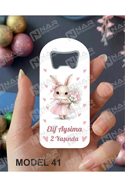 Nar Promosyon 30 Adet Mıknatıslı Dik, Uzun Açacak Magnet - Ambalaj Hediyeli -...