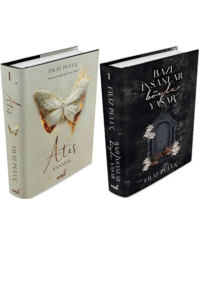 İndigo Kitap Ateş 1 Yanmak Ciltli ve Bazı İnsanlar Böyle Yaşar 1 Ciltli (Fili...