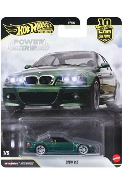 HOT WHEELS premium bmw m3 power trip model araba diecast araba koleksiyon hobi