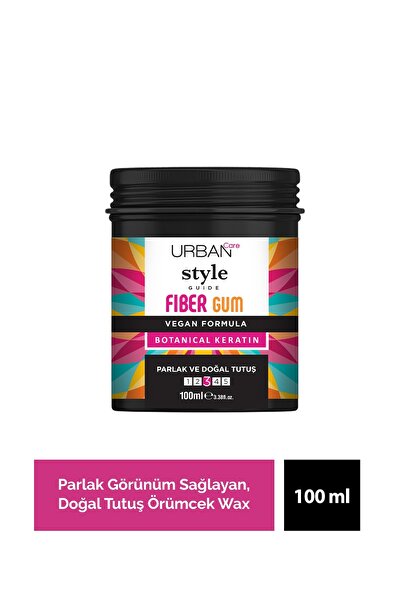 Urban Care Style Guide Parlak Görünüm Sağlayan Fiber Gum Wax - Doğal Tutuş - ...