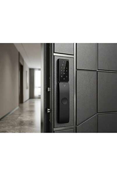 NOWA Akıllı Kapı Kilidi Bluetooth, Wifi, Yüz Tanıma, Parmak izli, Kartlı ve Ş...