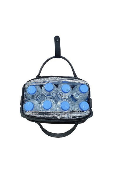 Saban Gray, 8 Liters Thermal Cold Keeper Bag – Insulated Thermo Picnic / Camping / Beach