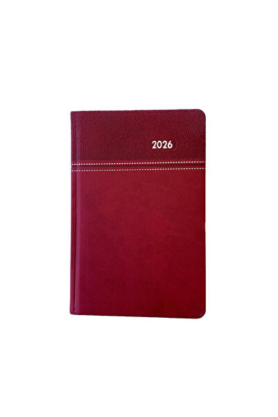Mr.Notebook Kişiye Özel İsim Yazılı 2026 Premium Termo Deri Ajanda - Çift Dok...
