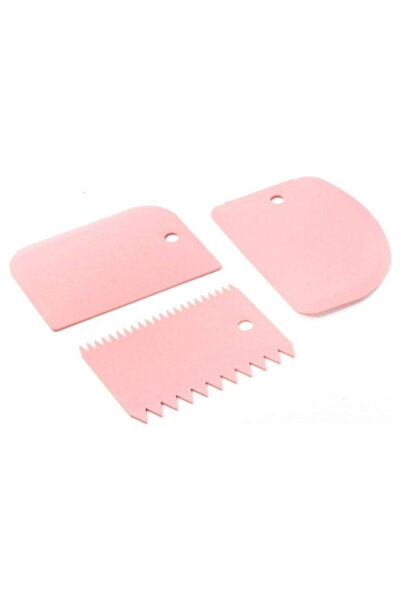 Perağ Plastic Dough Cutting, Stripping, and Scraping Tool – Set of 3