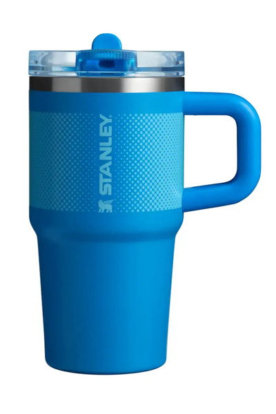 Stanley Blue the Quencher Protour Flip Straw Tumbler Thermos 41604409684