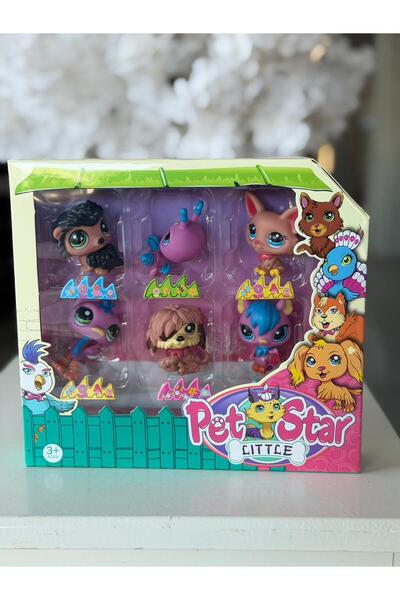 Petstart petstar lıtte küçük hayvan figürleri mimişler 22x20cm