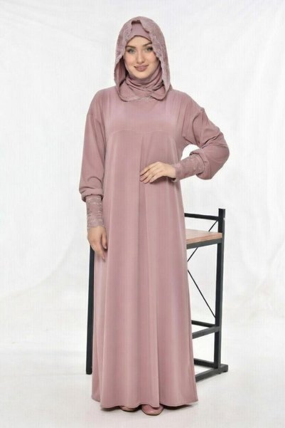 Mercan Hijab دانتيل بغطاء رأس إلبيس