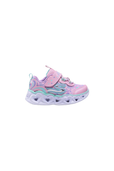SKECHERS Sneakerși unisex Heart Lights pentru copii, multicolori, mărimea 21 ...