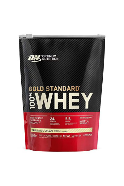 ON واي بروتين جولد ستاندرد اوبتيمم نيوترشن فانيلا ايس كريم 1 باوند - Gold Sta...