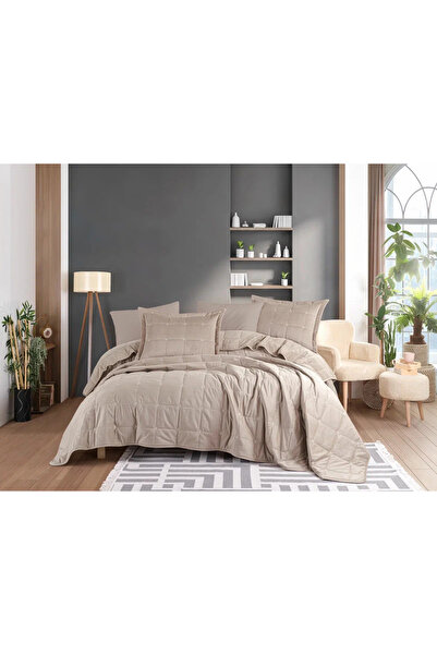 Hobby Crystal Bedspread Anthracite Brown