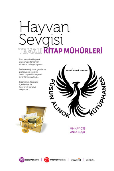 HEDİYENOMİ MühürMarket > ختم كتاب الحب للحيوانات من أنكا كوشلا - إكس-ليبريس -...