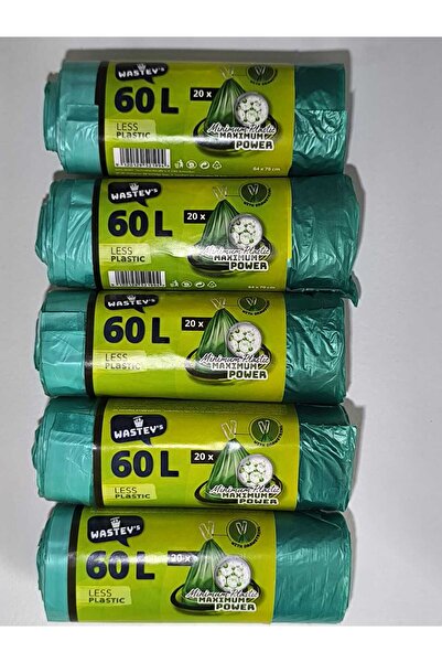 Wastey's Set 5 role ,saci menaj 60 L