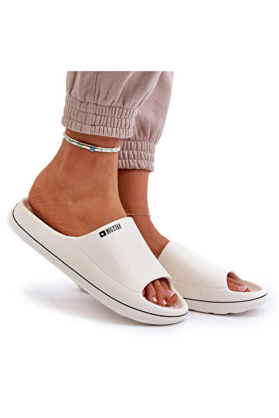 Big Star Shoes Șlapi ușori pentru femei Big Star NN274A043 Alb 40