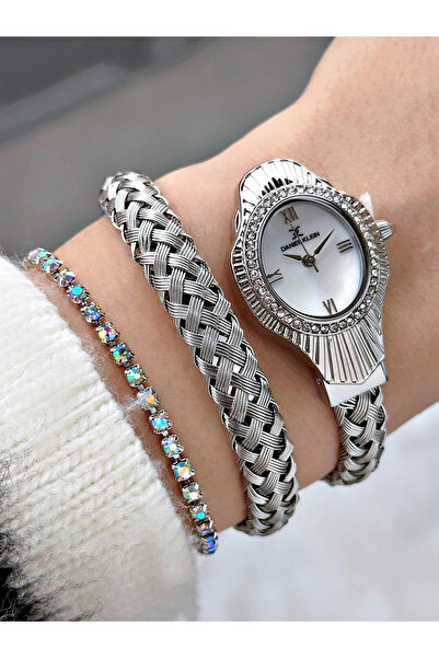 Daniel Klein Premium Snake Model Wrapped Women's Wristwatch 23 mm