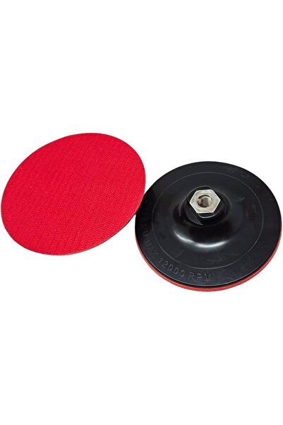 KAYRA LEATHER CRAFT KLC M14 Deliksiz Cırt Zımpara Tabanı 150 Mm Cırtlı Avuç T...