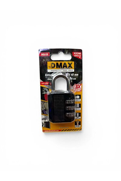 DMAX Combination Padlock 30 mm Dmx4195