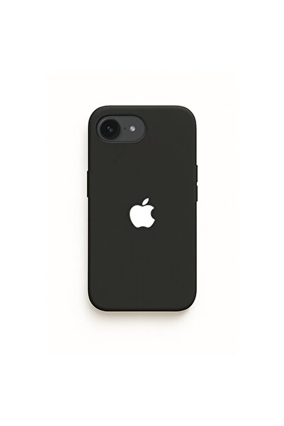 DEMİNA iPhone 16e Uyumlu Logolu İçi Kadife Lansman Kılıf