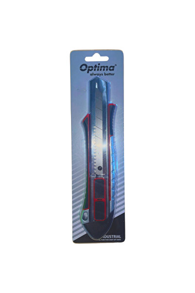 Optima Industrial Cutter, 25mm SK2 Blade - Treated, 2 Functions, Metal Rail, ...
