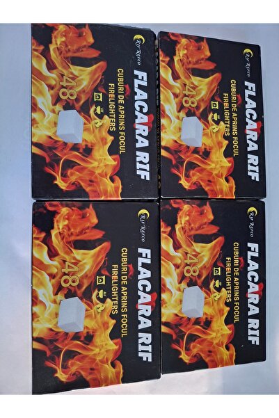 Grillstar 4 pack x 48apr Linen s focul cubes