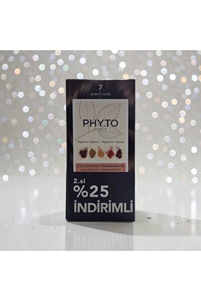 Phyto PhytoColor 7 Blonde Saç Boyası - 2'li Avantaj Paketi