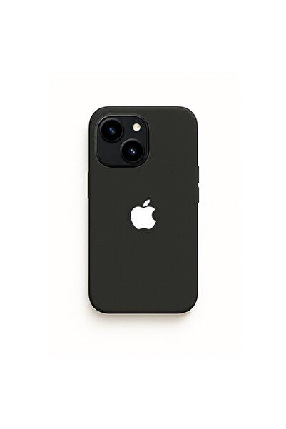 DEMİNA iPhone 13/ 14 Uyumlu Logolu İçi Kadife Lansman Kılıf