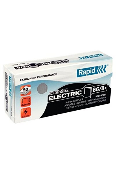 Rapid Capse super rezistente, 66/8+, pentru capsator electric, 5000 buc/cutie