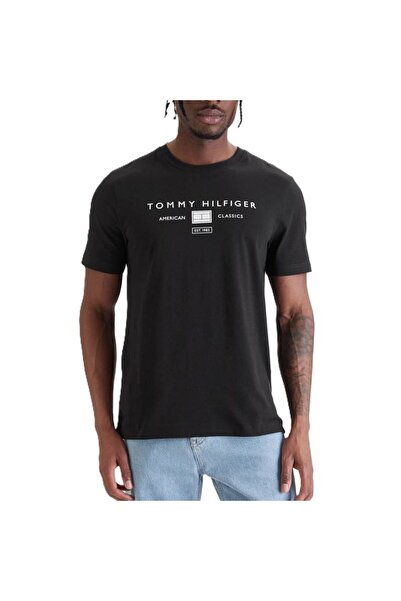 Tommy Hilfiger Tricou BRAND LOVE MONO STACK TEE Barbati