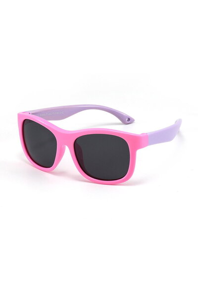 Techsuit Polarized Sunglasses for Kids - (8306-C42) - Pink / Purple